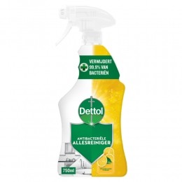12xDettolAntibacterileAllesreinigerSpraySprankelendeCitroen750ml