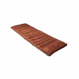 Vaude-Alpsee400DWN-Donzenslaapzakmaat220x75x75cmbruin