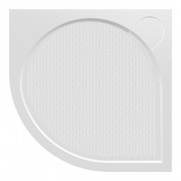 GelcoArcakwartrondedouchebak100x100cmwit