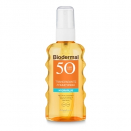 2xBiodermalZonnesprayTransparantSPF50175ml