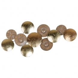 Beliani-THALLIUM-Wanddecoratie-Goud-Ijzer