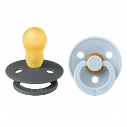 BibsFopspeenMaat26-8mndIronBabyBlue2stuks