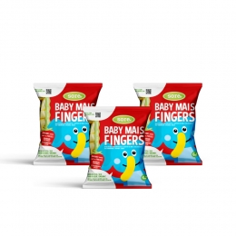 3xSoreBabyMaisfingersAardbei35gr