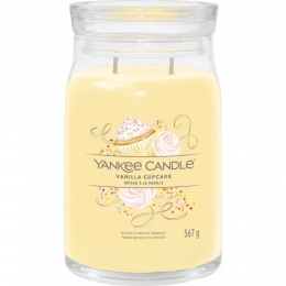 YankeeCandleGeurkaarsLargeJarVanillaCupcake567gr