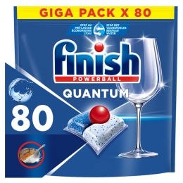 6xFinishVaatwastablettenQuantumAllin1Regular80stuks