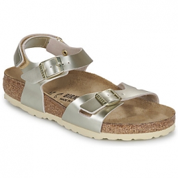 SandalenBIRKENSTOCKRioASKidsBFElectricMetallicGold