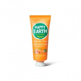 HappyEarth100NatuurlijkeDeodorantCreamRosePetitgrain40ml