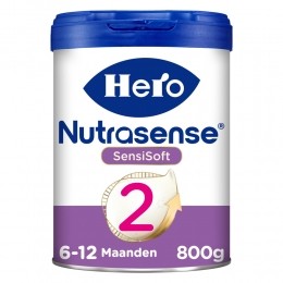 3xHeroNutrasenseSensiSoft2Opvolgmelk6-12mnd800gr