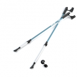 Silva-WalkingpolesAluminum-Trekkingstokkenmaat105-140cmblauw