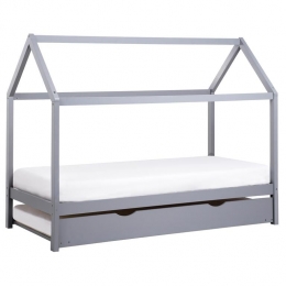 Beliani-CRILLON-Onderschuifbed-Grijs-90x200-Hout