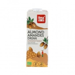 8xLimaAmandeldrinkOngezoet1liter