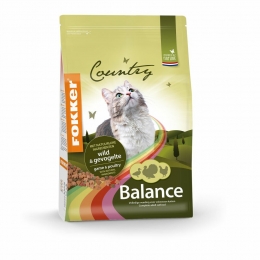 3xFokkerCountryBalanceKattenvoerWildenGevogelte25kg
