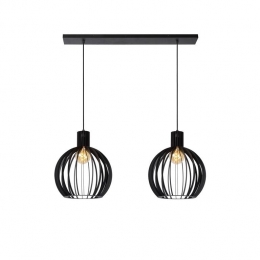 LucideMIKAELAHanglamp-Zwart