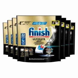 7xFinishUltimatePlusVaatwastablettenRegular22stuks