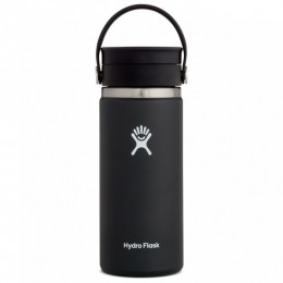 HydroFlask-WideMouthFlexSipLidmaat591mlzwart