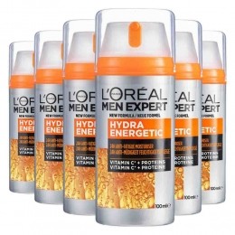 6xLOralMenExpertHydraEnergeticHydraterendeDagcrme100ml