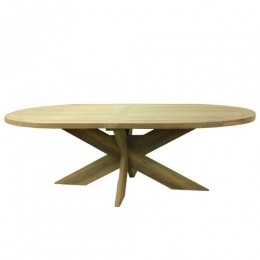 Ovalentuintafel-Teak-Own