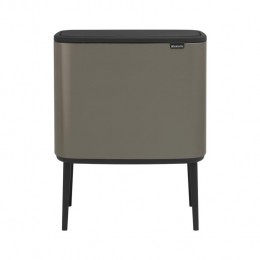 BrabantiaBoTouchBinAfvalemmer1123L-Platinum