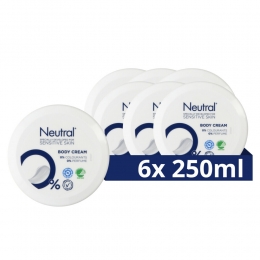 6xNeutralBodycrmeParfumvrije250ml