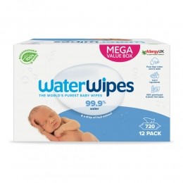 2xWaterWipesBillendoekjes12x60stuks720stuks