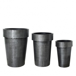 PTMDLovayBlackbrushedalusheetpotroundSV3
