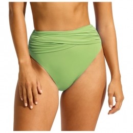 Seafolly-WomensCollectiveHighWaistWrapFrontPant-Bikinibroekjemaat12oranje