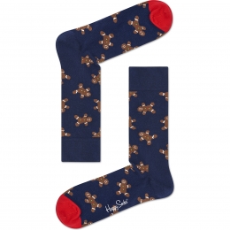 HappySocks-HappyHolidayGingerbreadsokken