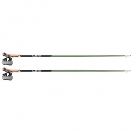 Leki-FlashCarbon-Nordicwalkingstokkenmaat100cmgroengeel