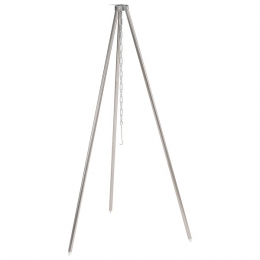 EasyCamp-CampfireAluminumTripod-Barbecuemaat116cmgrijs