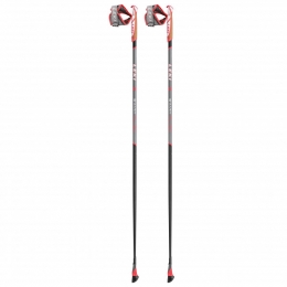 Leki-SmartFlash-Nordicwalkingstokkenmaat125cmgrijswit