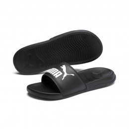 PUMAPopcat20SlippersZwartWit