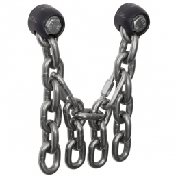 DMM-StalQuadAnchor-ZekeringspuntmaatOneSizezwartgrijs