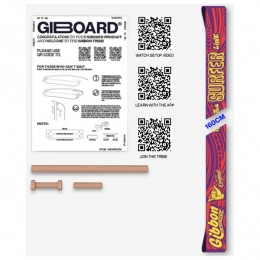 GibbonSlacklines-GiboardLine-Slacklinemaat160x5cmsurfer