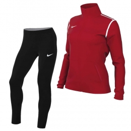 NikePark20TrainingspakFull-ZipDamesRoodWit