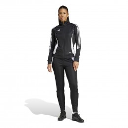 adidasTiro24TrainingspakFull-ZipDamesZwartWit