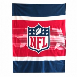 NFLAmericanFootballFleecedeken150x200cmroodblauw1133-9005726