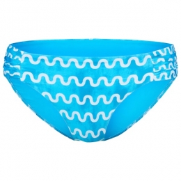 Seafolly-WomensSoundwaveRuchedSideRetroPant-Bikinibroekjemaat34blauw