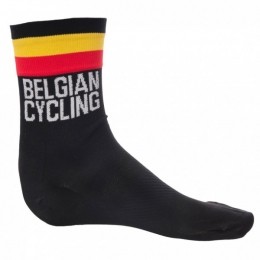 Bioracer-BelgiumSock-Fietssokkenmaat39-41-Mzwart