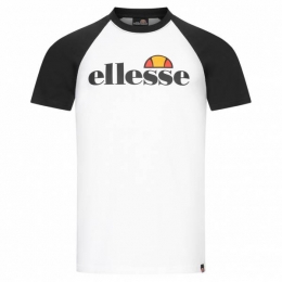 ellessePiaveRaglanHerenT-shirtSBS07393-ZwartWit