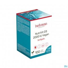 NutrisanNutrivitVitamineD32000IU10020GratisVeganSoftgels