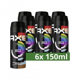 6xAxeDeodorantBodysprayUnite150ml