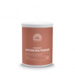 MattissonBiologischeAardbeienPoederGevriesdroogd125gr