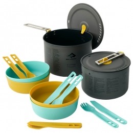 SeatoSummit-FrontierULTwoPotCookSet14Pieces-Kooksetmaat4Persongrijs