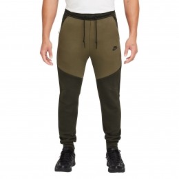 NikeTechFleeceSportswearJoggingbroekDonkerOlijfgroenOlijfgroenZwart