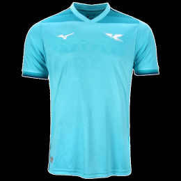 Mizuno125thAnniversarySSLazioHomeGKJerseyJuniorVoetbalschoenenAzureBlauwMaat116