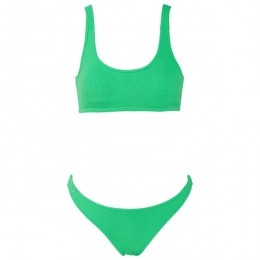 BananaMoon-WomensJustinScrunchy-Bikinitopmaat32groen