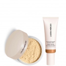 LauraMercierMiniTranslucentLooseSettingPowderUltraBlurandTintedMoisturiserNaturalDewySPF30DuoVariousShades-4WOchre