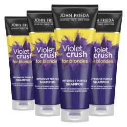 4xJohnFriedaVioletCrushShampooIntensePurple250ml