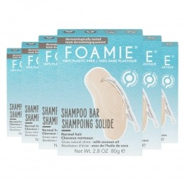 6xFoamieShampooBarShakeYourCoconutsNormaalHaar