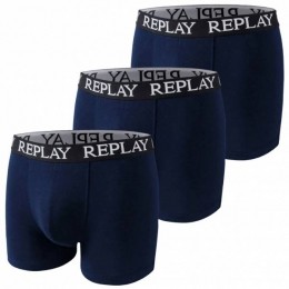 REPLAYBasicCuffLogoHerenBoxershort3-pakI101102-N188